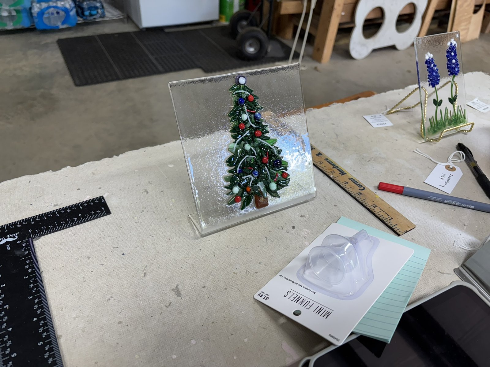 Past piece (fused glass)