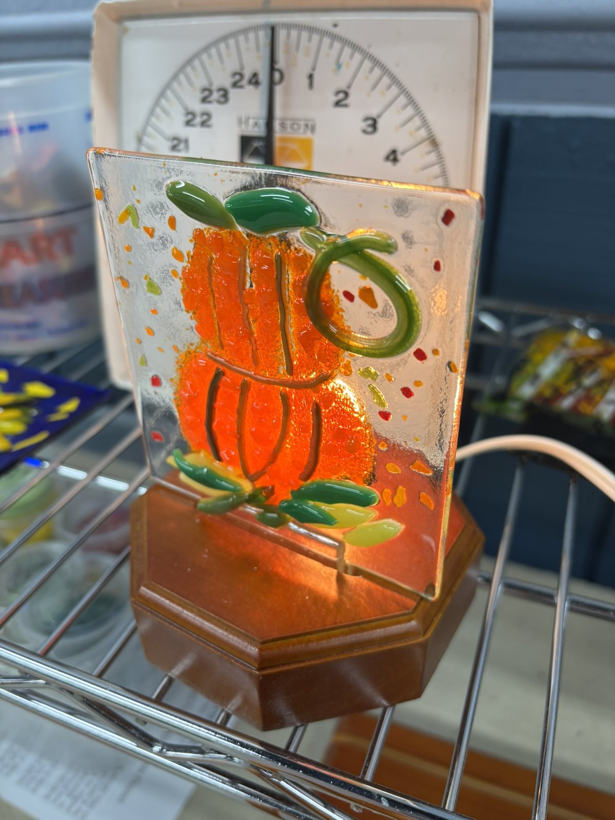 Past piece (fused glass)