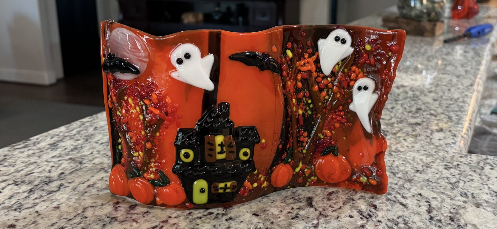 Past piece (fused glass)