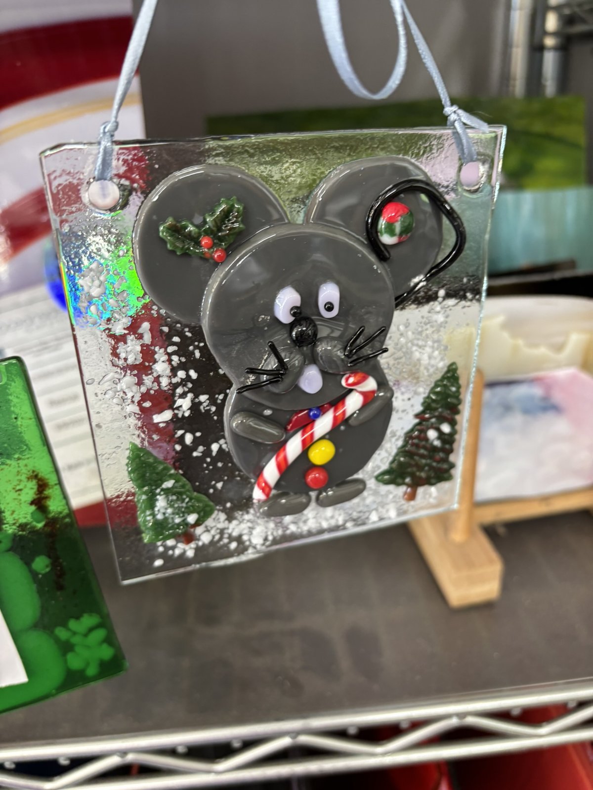 Past piece (fused glass)