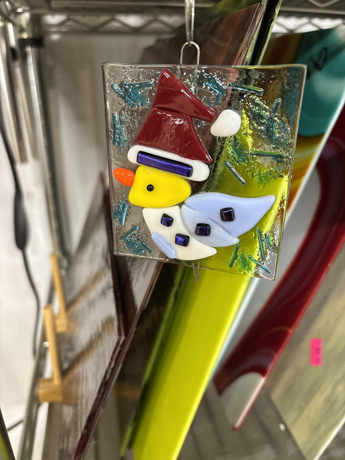 Past piece (fused glass)