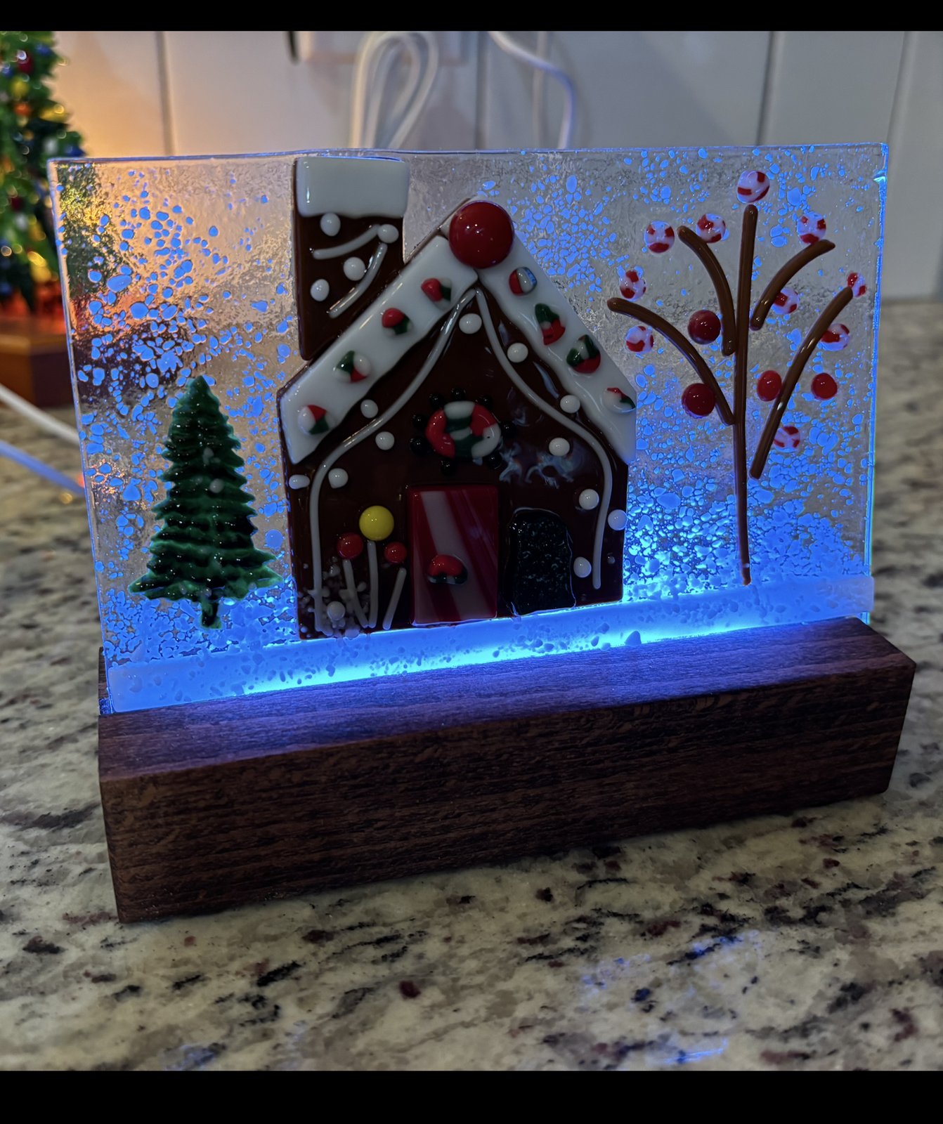 Gingerbread Cottage Sconce