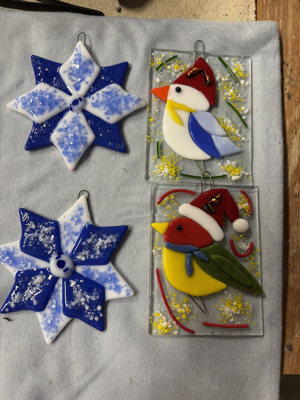Past piece (fused glass)