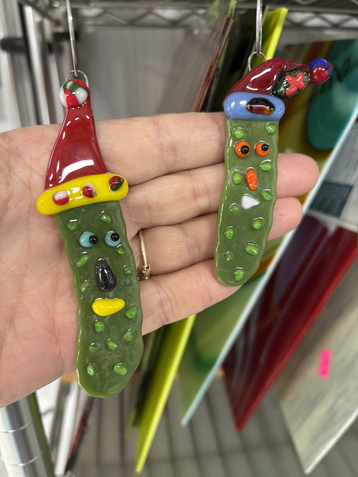 Past piece (fused glass)