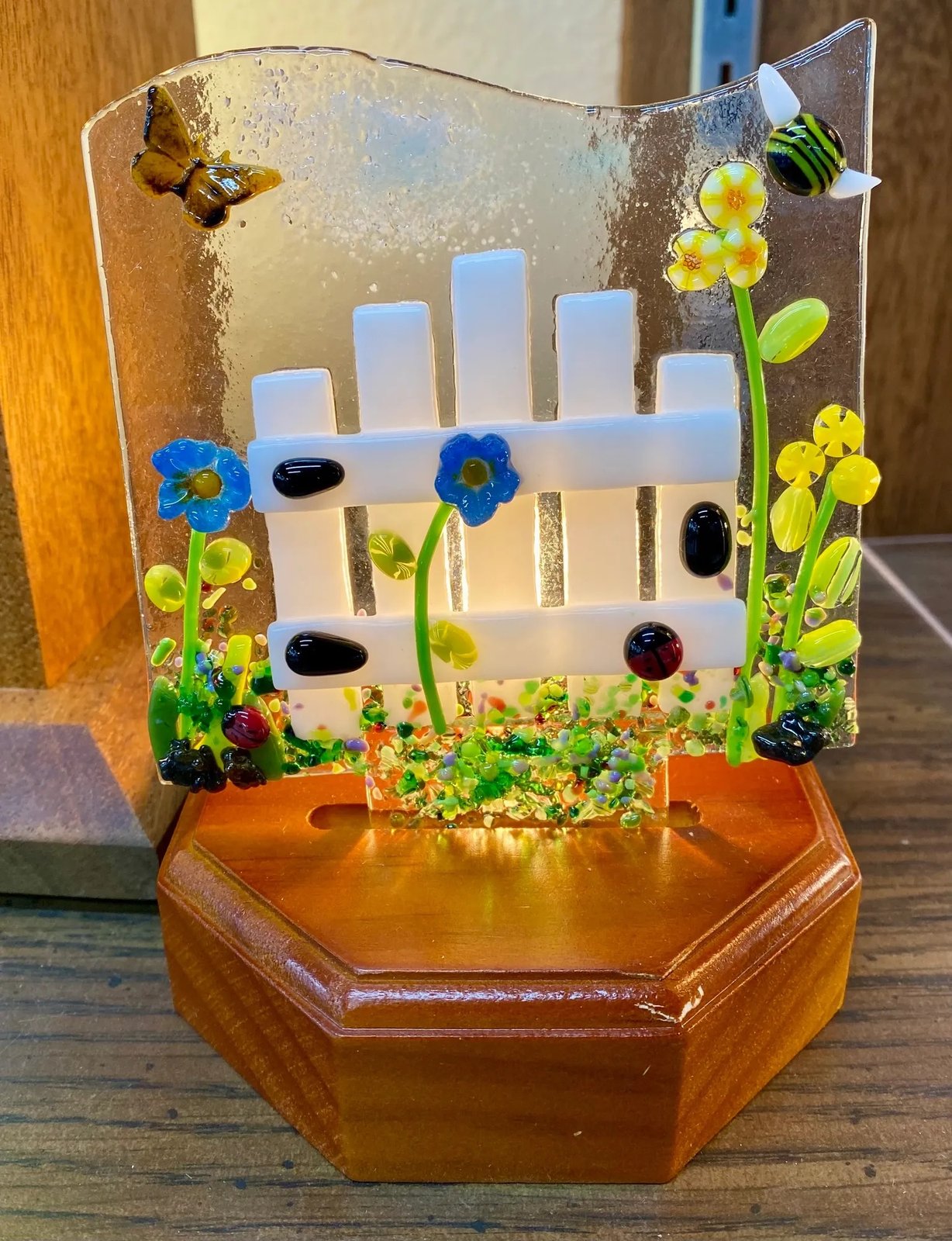 Past piece (fused glass)