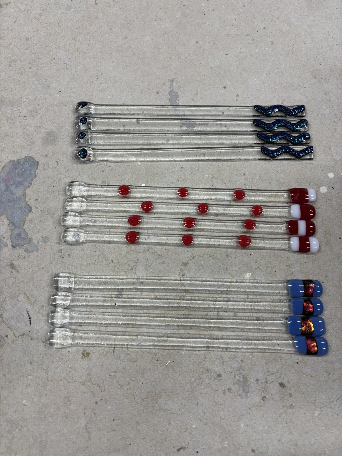 Past piece (fused glass)