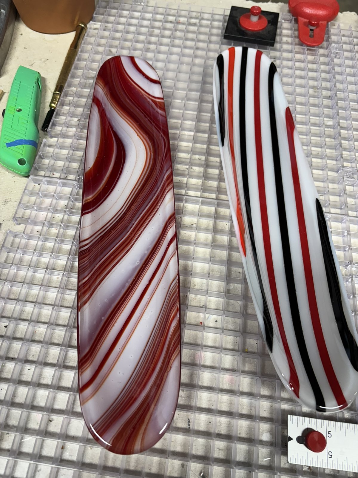 Past piece (fused glass)