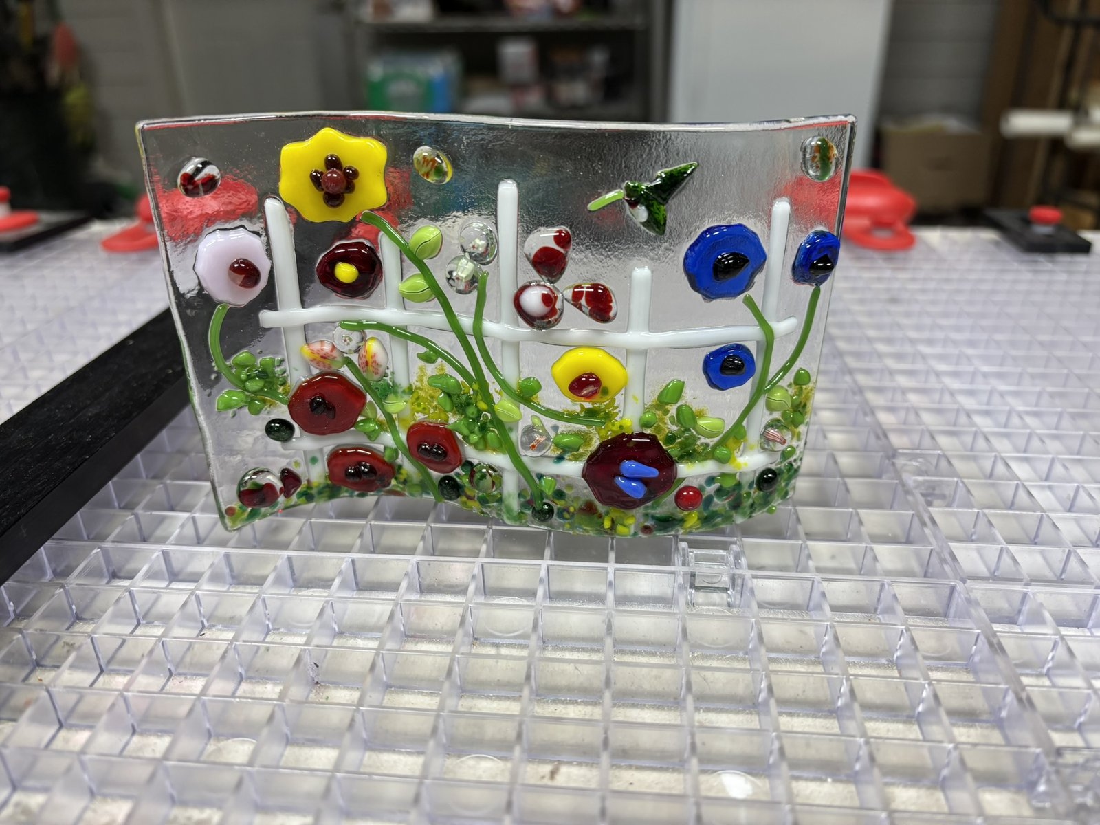 Past piece (fused glass)