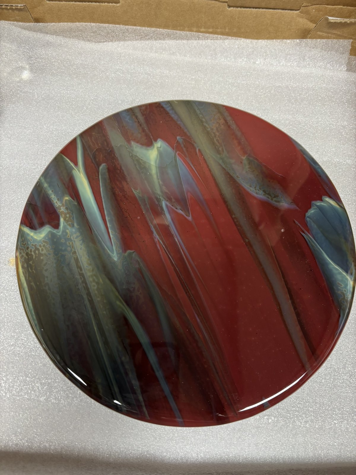 Past piece (fused glass)
