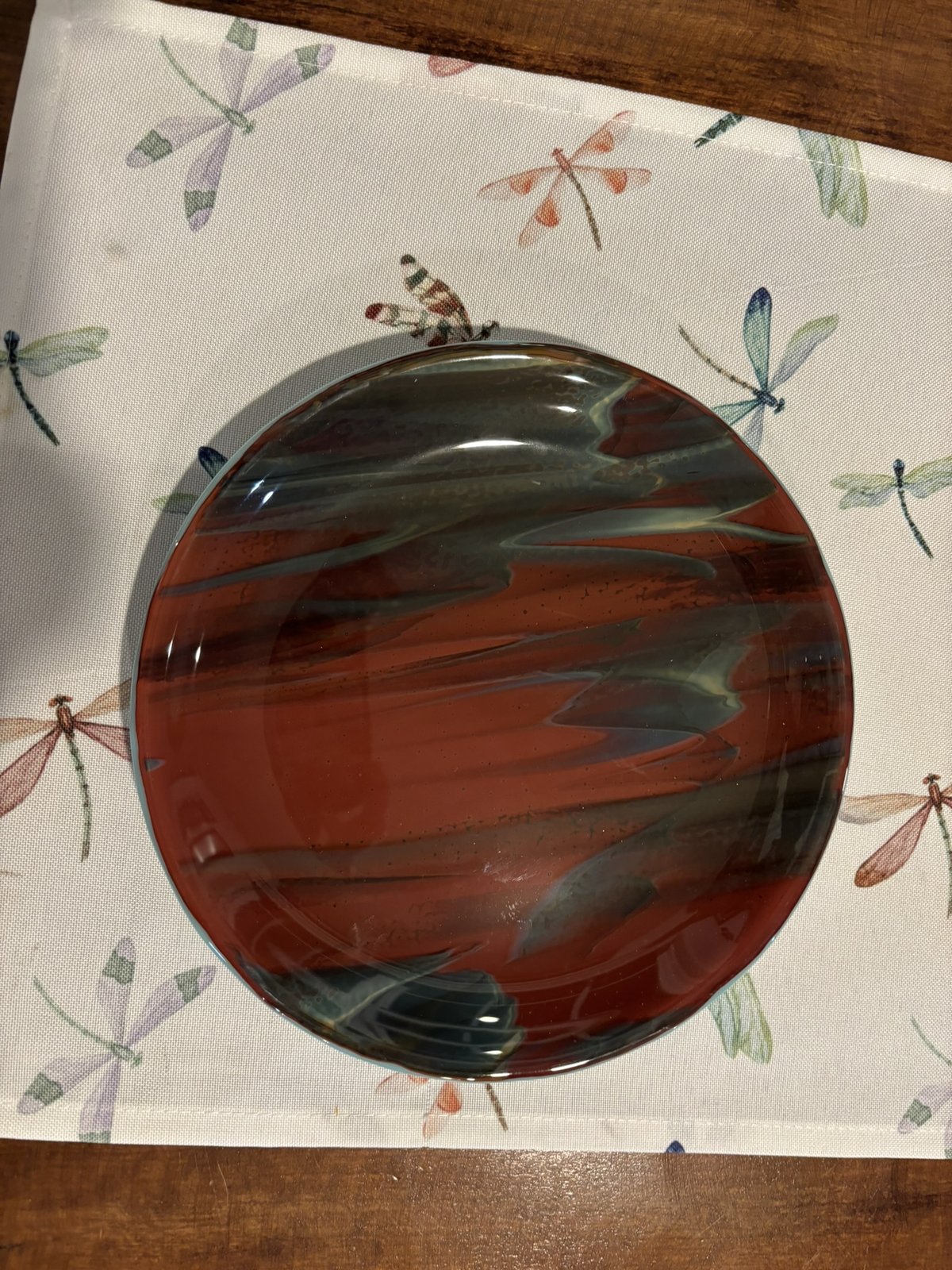 Past piece (fused glass)