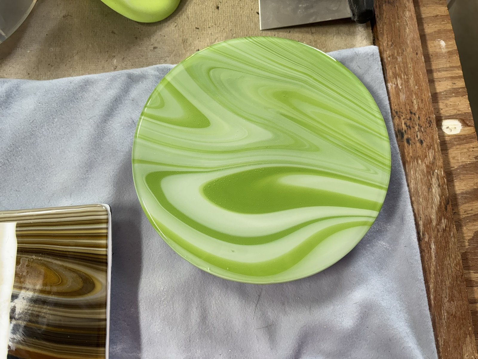 Past piece (fused glass)