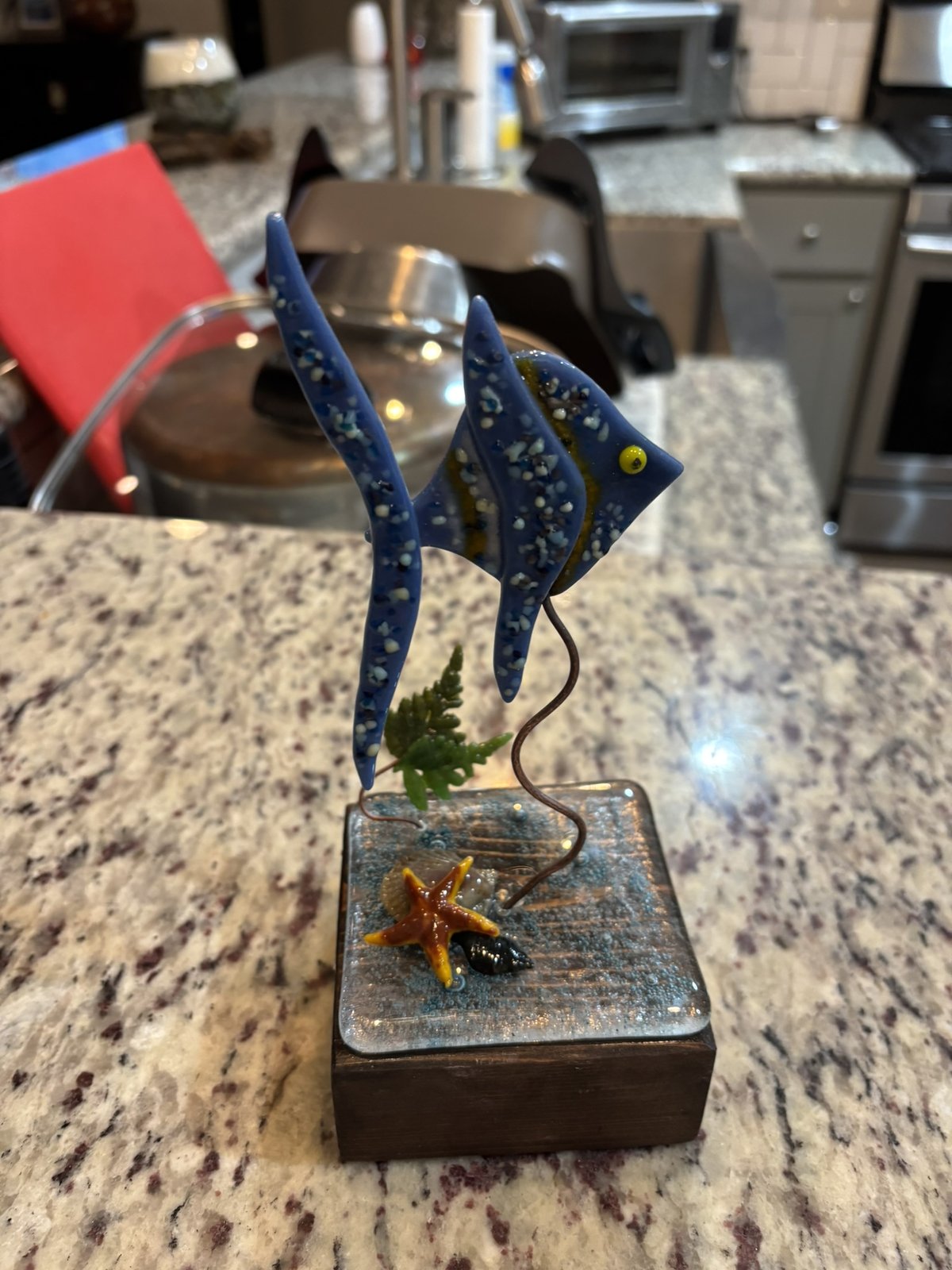 Past piece (fused glass)